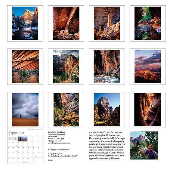 Displayed are the 12 images for each month.