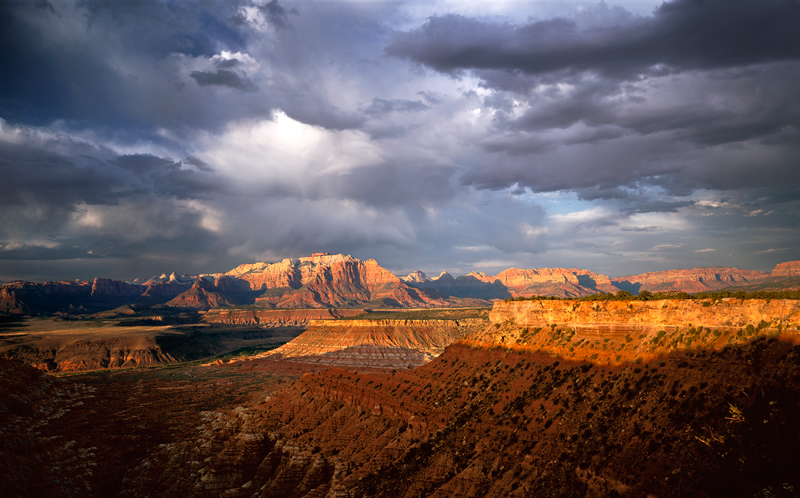 Evening Light Zion