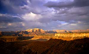 Evening Light Zion Canyon