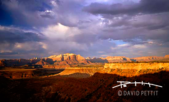 Evening Light Zion